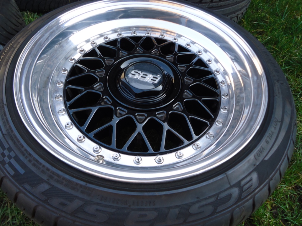 GMCarSolution 15 Zoll BBS Außenbett Alu poliert 2,0