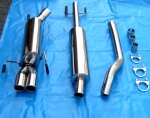 Gruppe A Anlage Corsa C in 2x 76mm gerade