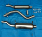 Preview: Edelstahl Auspuffanlage VW Scirocco 1 (53) mit 60mm S Rohr