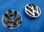 Preview: Chromemblem für Frontgrill  VW Golf 3