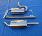 Preview: Edelstahl Auspuffanlage VW Corrado 2.0 1x60 GM