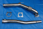Preview: Downpipe Edelstahl ohne Kat VW Golf 5