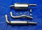 Preview: Edelstahl Auspuffanlage von Novus im Diesellook 1x60