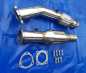 Preview: Downpipe K03 Lader Frontantrieb mit 100er Kat