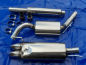 Preview: Edelstahl Auspuffanlage VW Golf 3 Diesellook 2x76