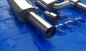 Preview: 3 Zoll (76mm) VW Golf 2 Endrohr 1x90 Friedrich Motorsport