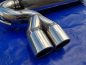 Preview: Edelstahl Auspuffanlage 2x76mm rund gebördelt Audi A3/S3 Quattro/ 8L