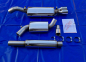 Preview: 3 Zoll (76mm) VW Golf 2 Endrohr 2x80 Friedrich Motorsport