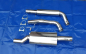 Preview: Edelstahl Auspuffanlage Audi TT 8N 3 Zoll 76 mm
