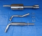 Preview: 3 Zoll -Anlage (76 mm) VW Golf 4 Variant  2x76 gerade