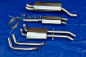 Preview: Edelstahl Auspuffanlage 2x76mm DTM BMW 3er E46