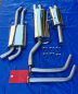 Preview: Edelstahl Auspuffanlage BMW E46ci Friedrich Motorsport 2x76 scharf