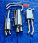 Preview: Edelstahl Auspuffanlage BMW E46ci Friedrich Motorsport 2x76 scharf
