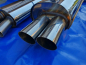 Preview: Edelstahl Auspuffanlage BMW E46ci Friedrich Motorsport 2x76 scharf