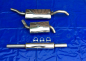Preview: Edelstahl Auspuffanlage VW Golf 2 GTI  von Novus  50mm Edelstahl