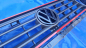Preview: GTI VW Jetta 2 Doppelscheinwerfergrill mit schwarzem Emblem Originalteil