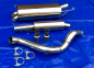Preview: Edelstahl Auspuffanlage Seat Leon Gruppe A Gr 2x60 Diesellook