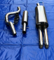 Preview: Edelstahl Auspuffanlage VW Golf 4 Variant Diesellook