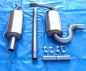 Preview: GR A Anlage für VW Golf 3 1x70 Endrohr