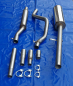 Preview: Edelstahl Auspuffanlage Jetta 1   1x60 mit E-Nummer und Gutachten
