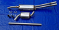 Preview: Edelstahl Auspuffanlage VW Jetta 2 Gruppe A 60 mm mit Gutachten  16v Look
