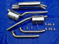 Preview: Edelstahl Auspuffanlage Opel Omega B Limosine