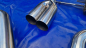Preview: Edelstahl Auspuffanlage Audi A3, Golf 5 u Plus  Duplex 4x76 Edelstahl