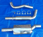 Preview: Edelstahl Auspuffanlage Audi TT 8N Gruppe A 63,5