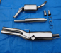 Preview: VW Golf 3 Variant Edelstahlanlage 2x76 gerade