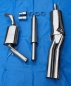 Preview: VW Golf 3 Variant Edelstahlanlage 2x76 gerade