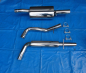 Preview: Edelstahl Auspuffanlage VW Golf 4 1x70 GM