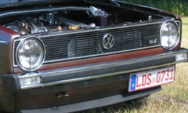 Scheinwerferringe Alu poliert