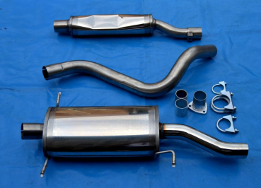Edelstahl Auspuffanlage VW Scirocco 1 (53) 1x60mm S Rohr