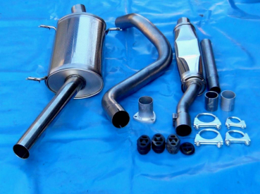Edelstahl Auspuffanlage VW Scirocco 1 (53) 1x60