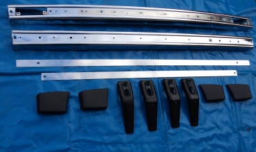 Chromstoßstangenset+Chromleisten VW Jetta 1