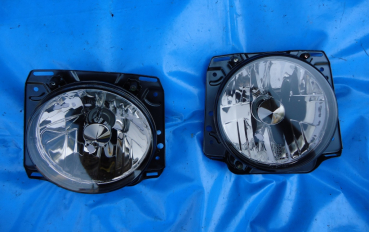 Preview: VW Jetta 2 Klarglas Scheinwerfer Black Magic