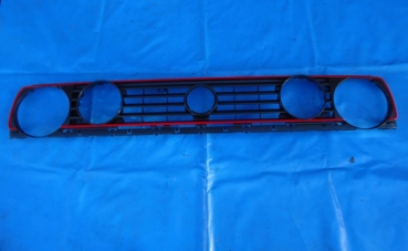 GTI VW Jetta 2 Doppelscheinwerfergrill ohne Emblem mit Aussparung Originalteil