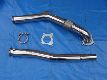Downpipe Edelstahl ohne Kat VW Golf 5