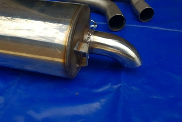 Edelstahl Auspuffanlage von Novus im Diesellook 1x60