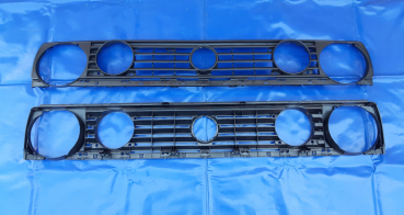 Frontgrill Doppelscheinwerfergrill mit Aussparung