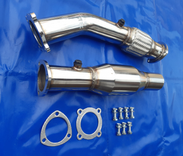 Downpipe K03 Lader Frontantrieb mit 100er Kat