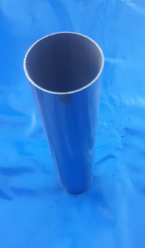 Endrohr Edelstahl poliert 1x63 ca 27 cm lang