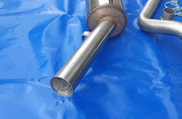 55 mm Edelstahl Auspuffanlage VW Golf 1 / Scirocco 1    1x60
