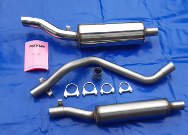 55 mm Edelstahl Auspuffanlage VW Golf 1 S-60