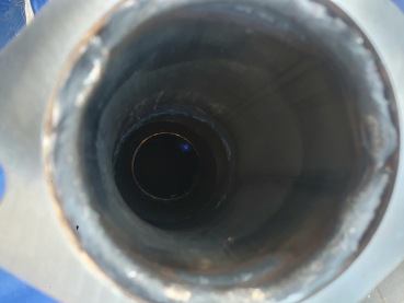 Kia Cee`d Pro Cee´d Hyundia I30 G4FJ Downpipe 70 mm mit 200er Zellerkat für 1,6 L Turbo 150 KW