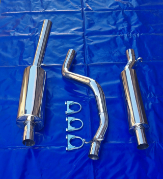 Preview: Edelstahl Auspuffanlage VW Scirocco 1 (53) mit VSD