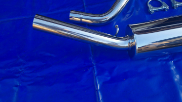 Edelstahl Auspuffanlage VW Scirocco 1 (53) mit VSD