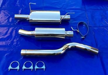 3 Zoll-Anlage Opel Kadett E+ Cabrio  1x76