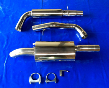 Edelstahl Auspuffanlage VW Golf 4 Variant Diesellook
