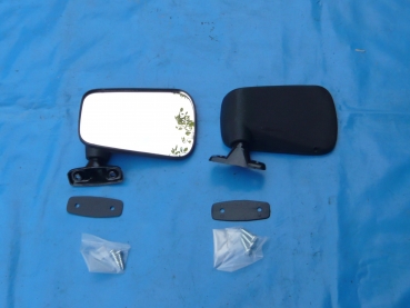 Außenspiegel Caddy 1 schwarz